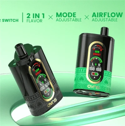 Switsh blas dwbl ovns hookahbar 2 mewn 1 dtl 50000 pôl pen digvape